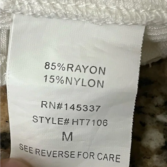 HESPERUS ivory Ribbed Corset Strappy Crop Top Party Night Out Beach Summer M - Picture 5 of 7